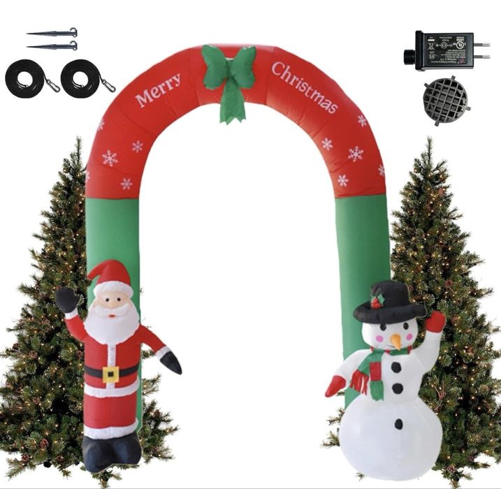 Decoração de natal insuflavel 240 cm