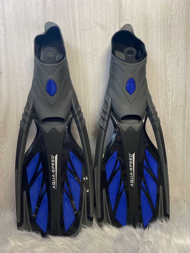 Płetwy kaloszowe do snorkelingu Aqua Speed Inox 11 - niebieskie