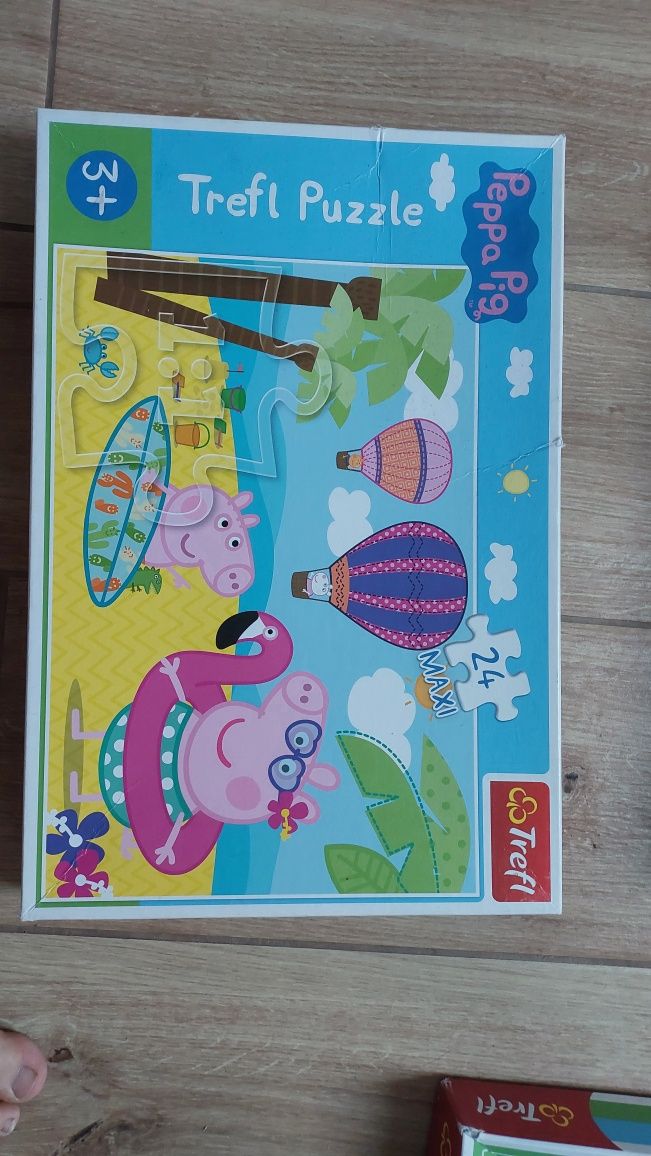 Puzzle MAXI 24 3+ . Zestaw 4 ukladanek