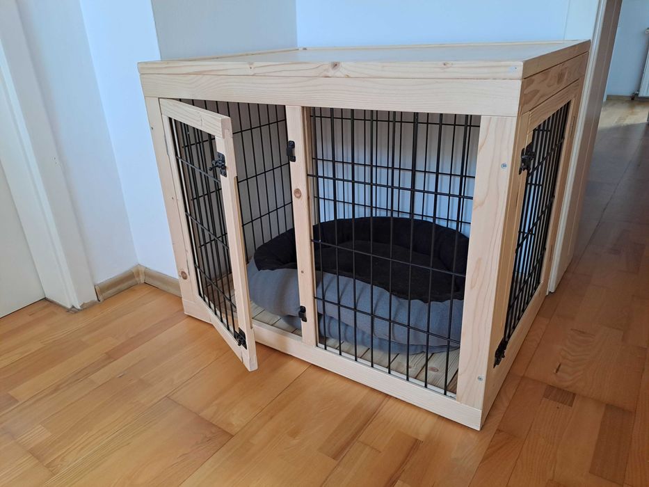 klatka kennelowa (drewniana)
