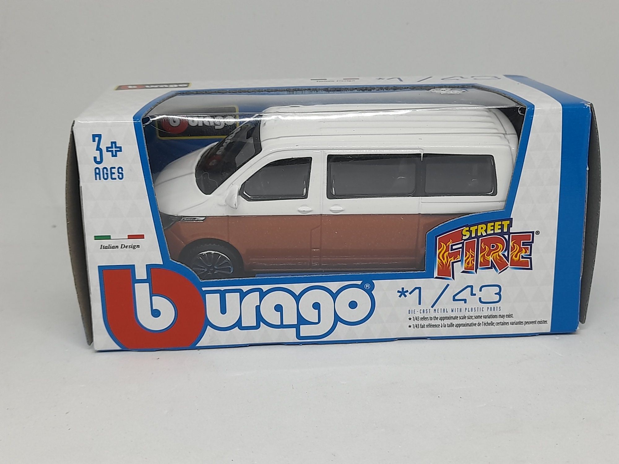 Nowy Volkswagen transporter T6 bburago 1 43