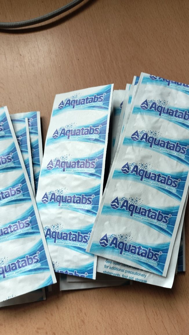 Пігулки для знезараження води Aquatabs (блістер)