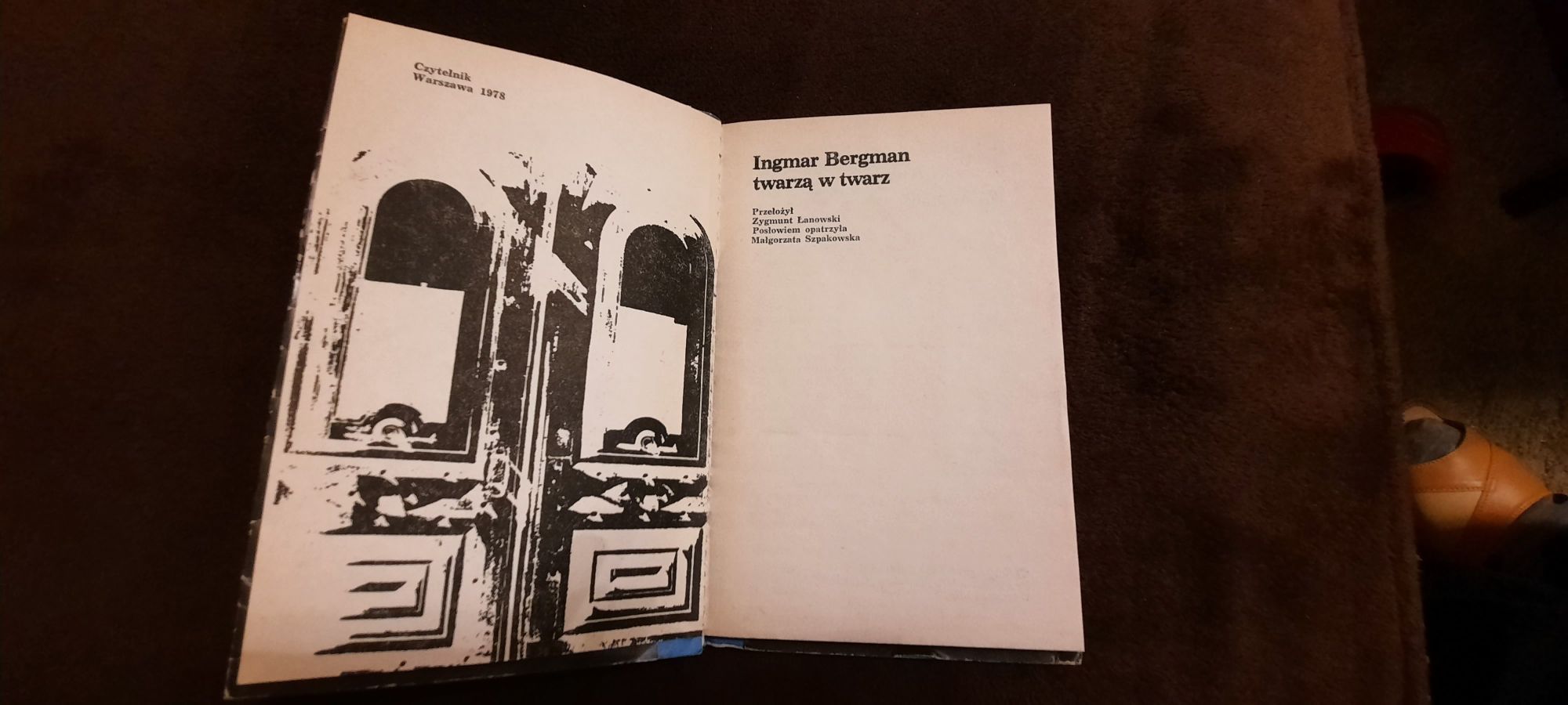 Książka TWARZĄ W TWARZ Ingmar Bergman
