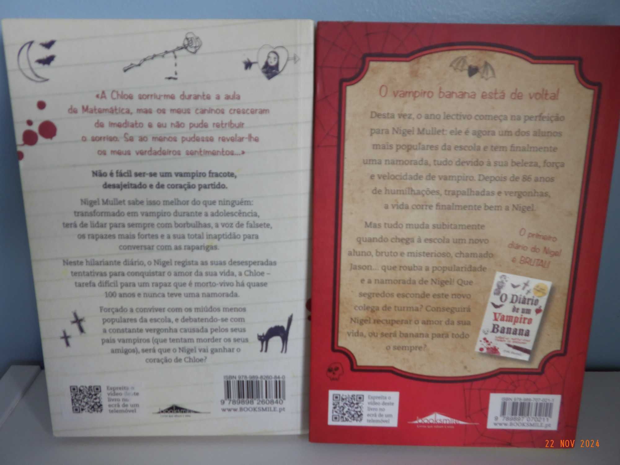 Diário de um vampiro banana (nº 1 e 2)