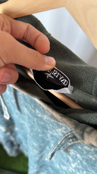Худи Кофта Stone Island Off Dye Зеленая