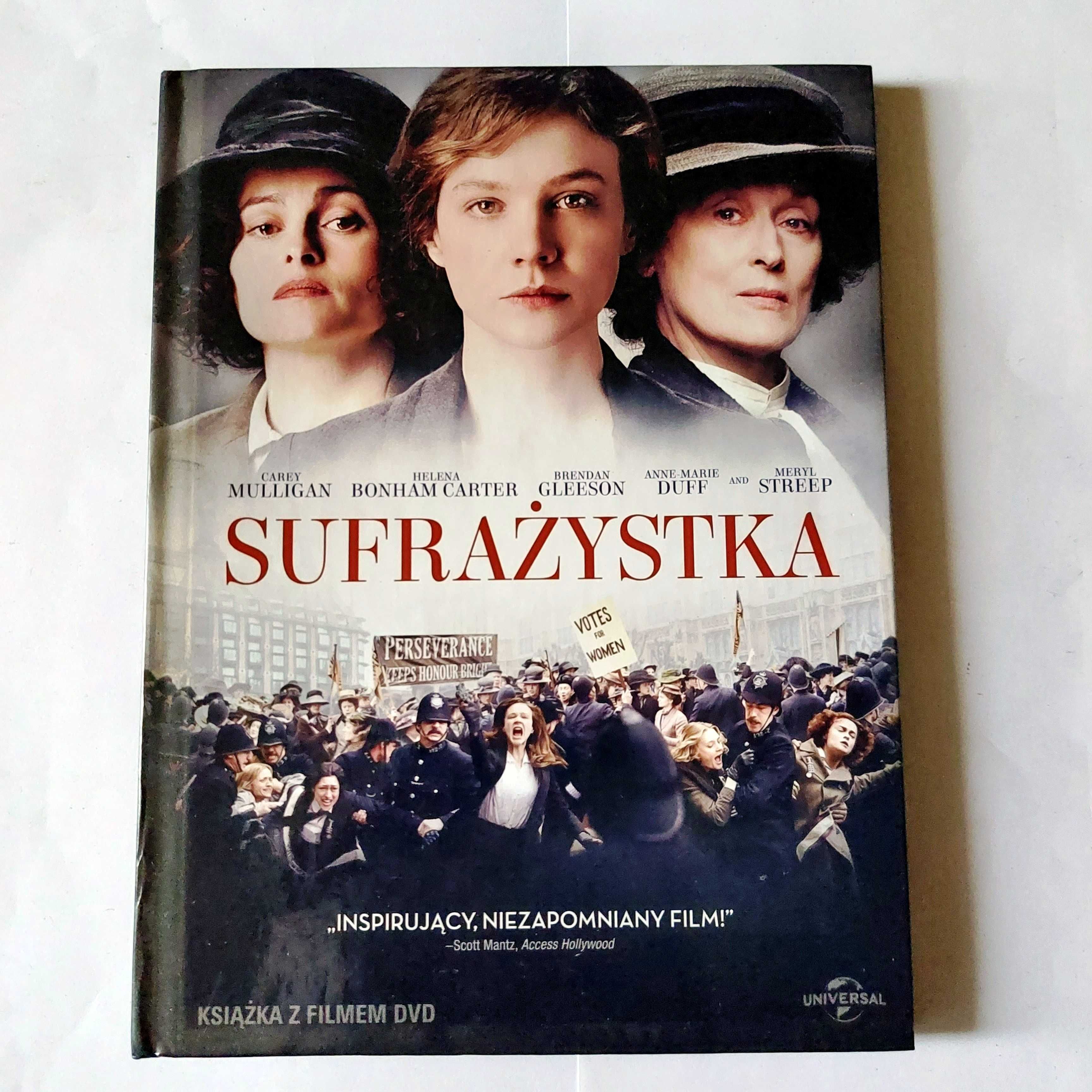 SUFRAŻYSTKA | książka z filmem na DVD