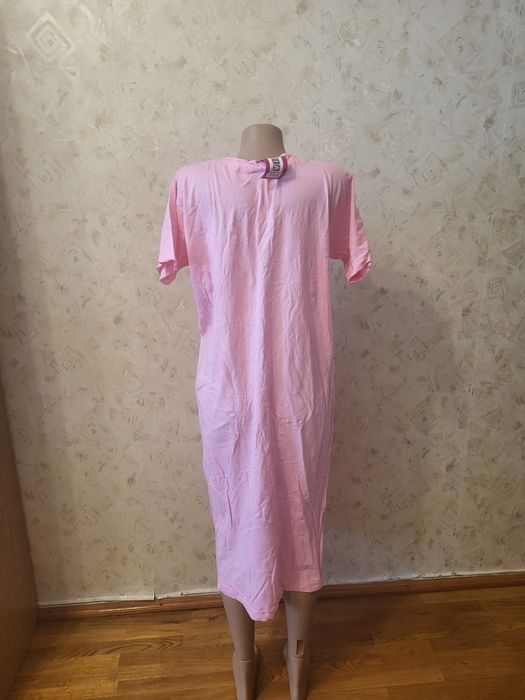 Ночнушка великого розміру нічна сорочка 100% бавовна