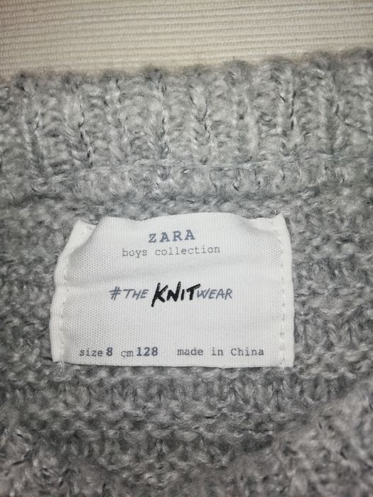 Camisola de malha rapaz 8 anos - Zara - NOVA