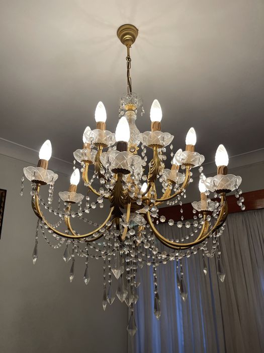 Lustre candeeiro teto