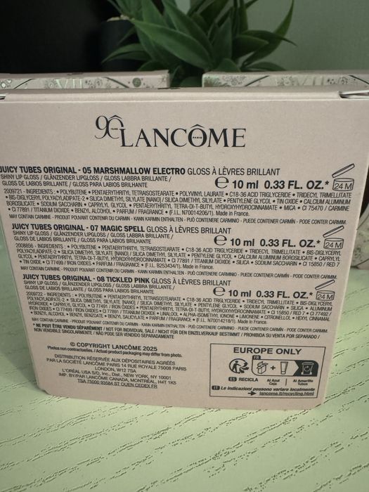 Подарунковий  набір Lancome -Франція