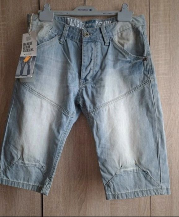 Męskie spodnie do kolan- nowe