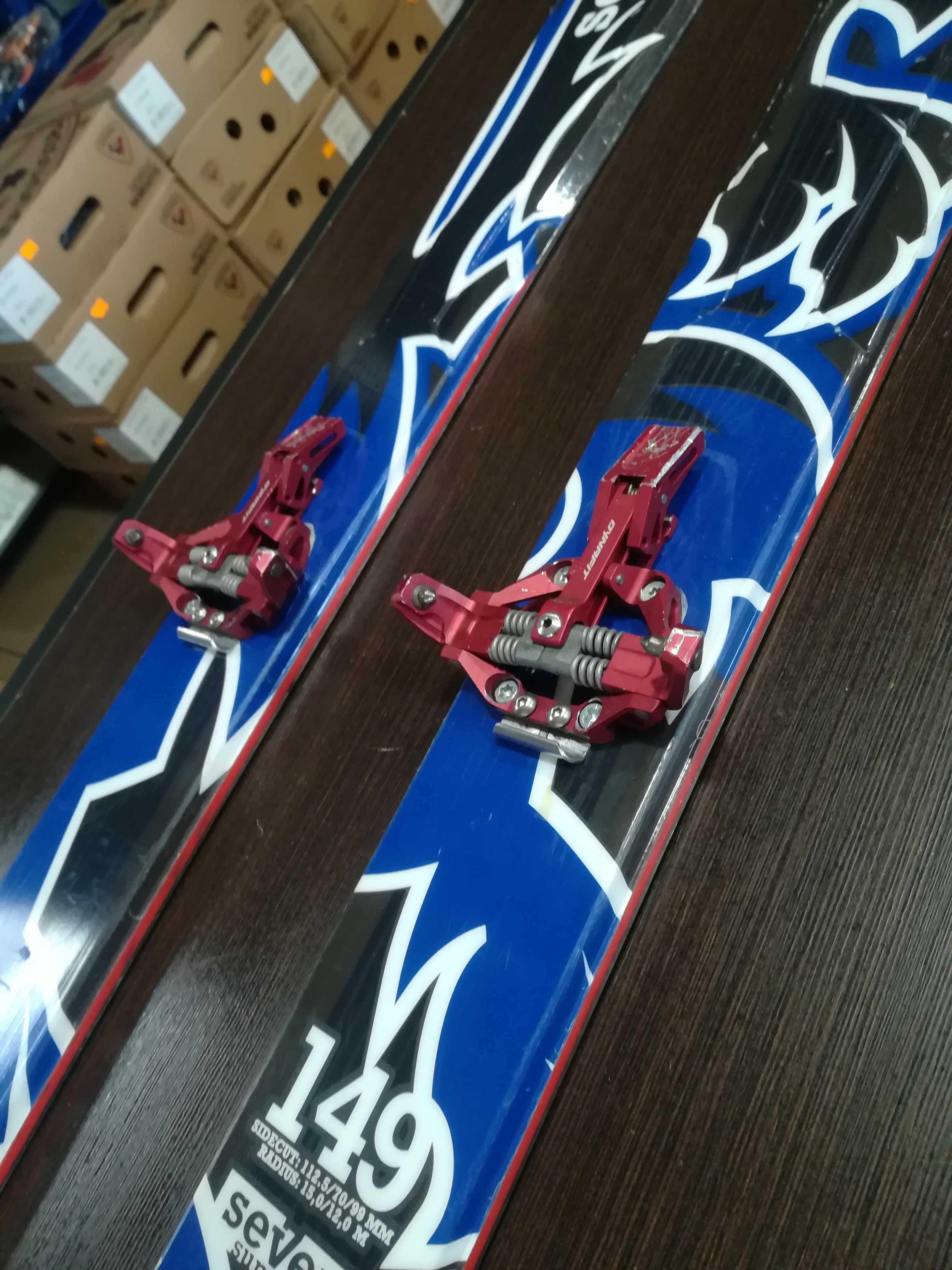 NARTY skiturowe DYNAFIT SEVEN SUMMIT dł. 149cm S-01