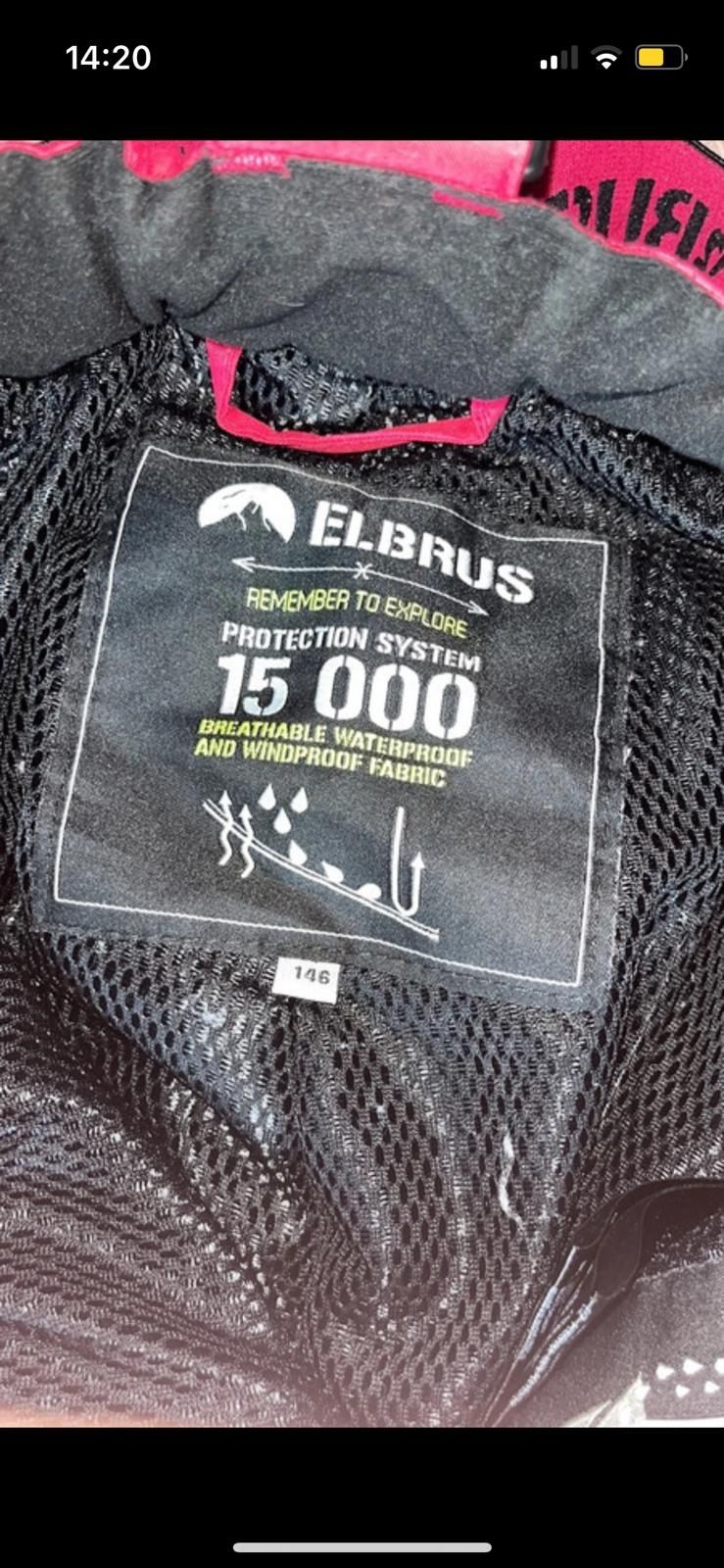 Spodnie narciarskie dziecięce ELBRUS