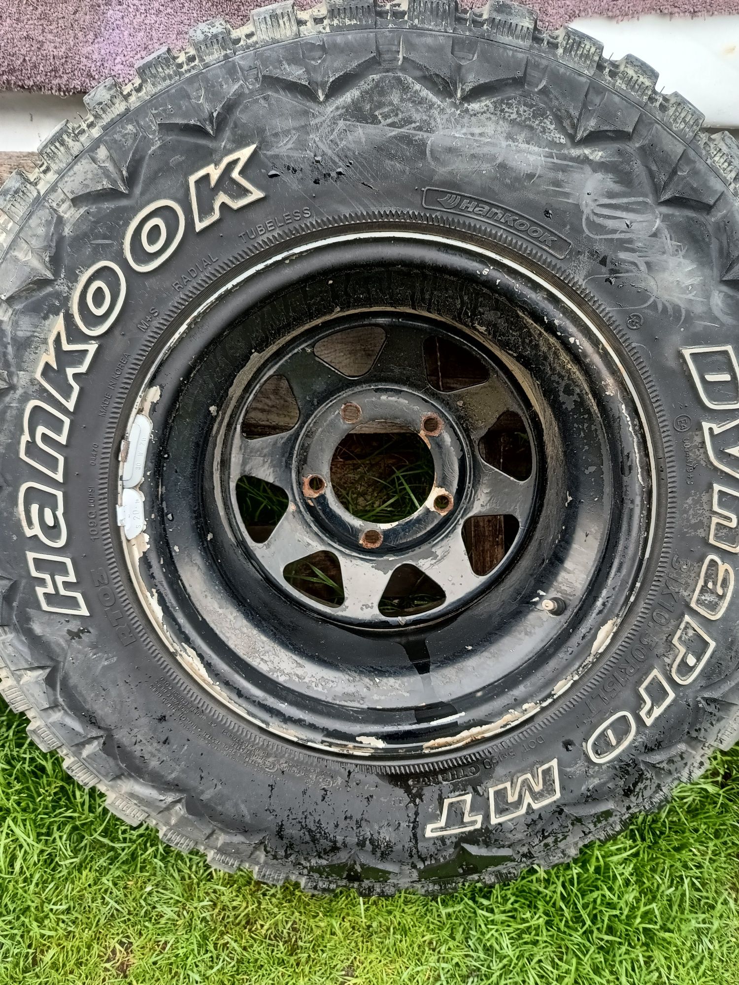 Koła terenowe 15" 5x139.1 Opony 31x10.50 R15LT Hankook Dynapro MT