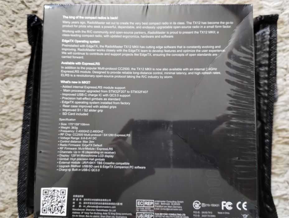 RadioMaster TX12 MKII  ELRS M2
