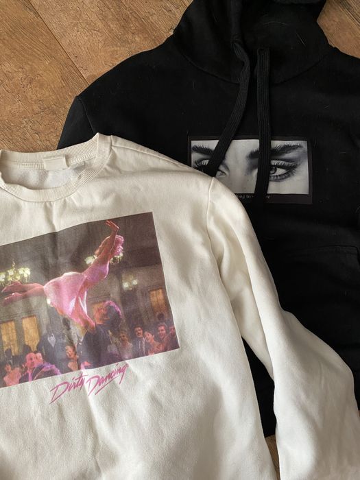 Zestaw 2 bluz, cropp, h&m