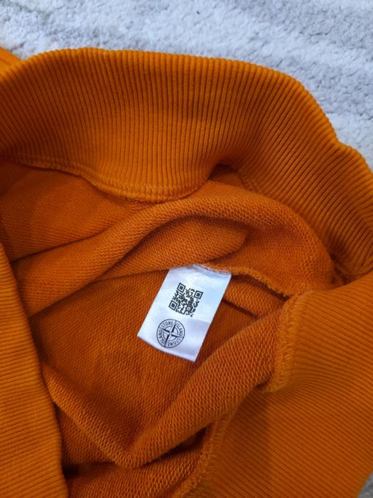 Stone island bluza pomarańczowa