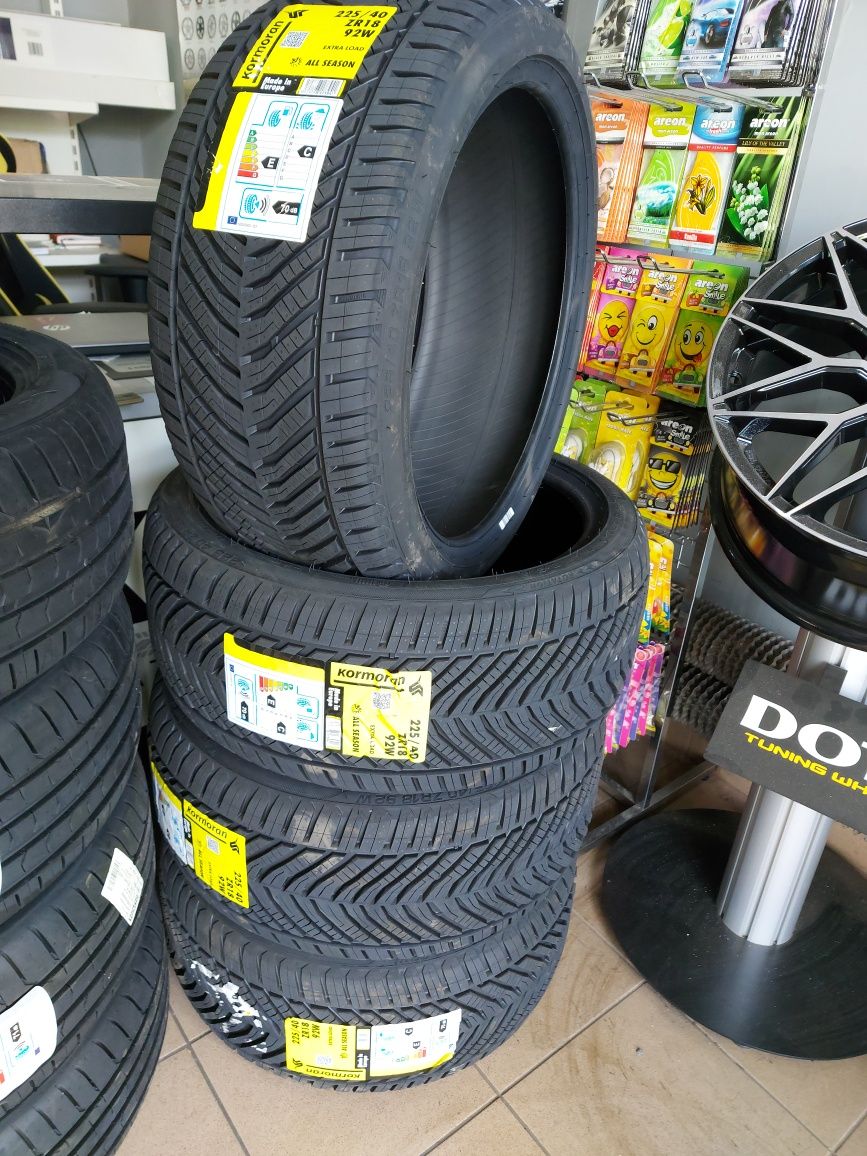 4x 225/40R18 Kormoran All Season 92W XL FR nowe opony całoroczne