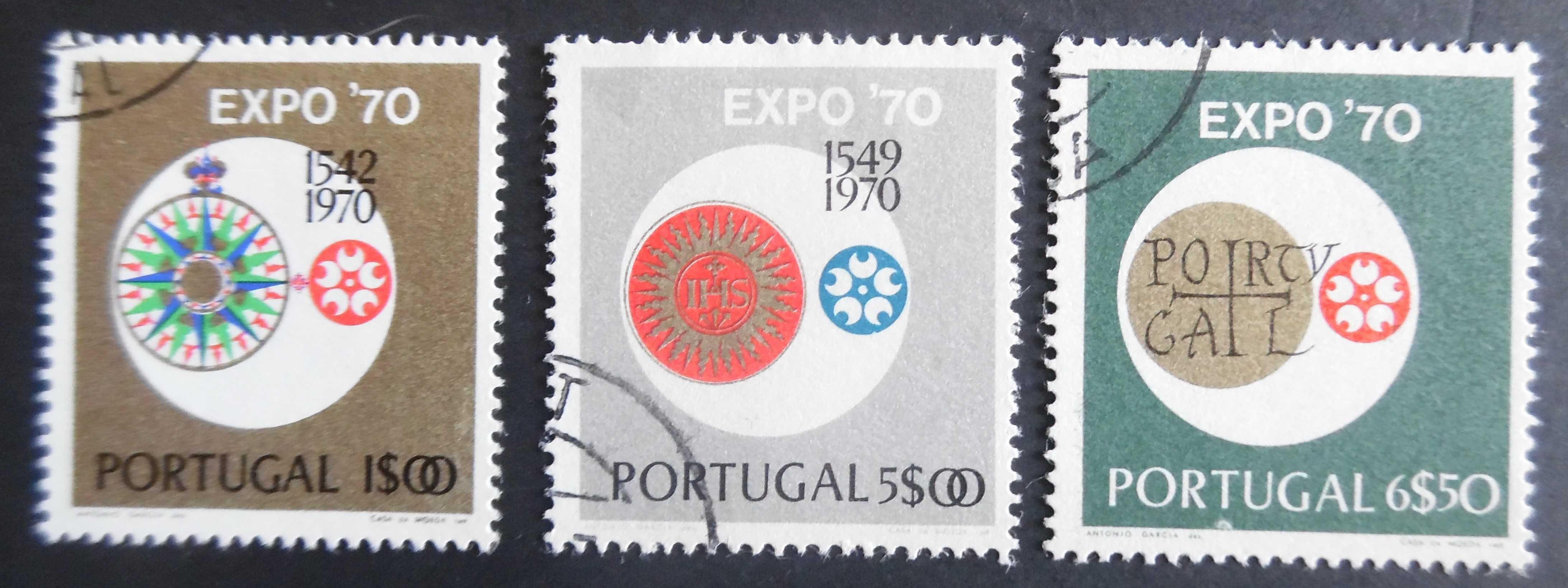 Selos Portugal 1970-Osaka expo 70