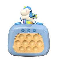 Gra Pop Zabawka Elektroniczna Zręcznościowa  Unicorn niebieski