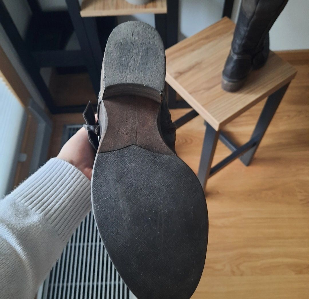 Buty Manas włoskie z futrem merynosa kozaki śniegowce