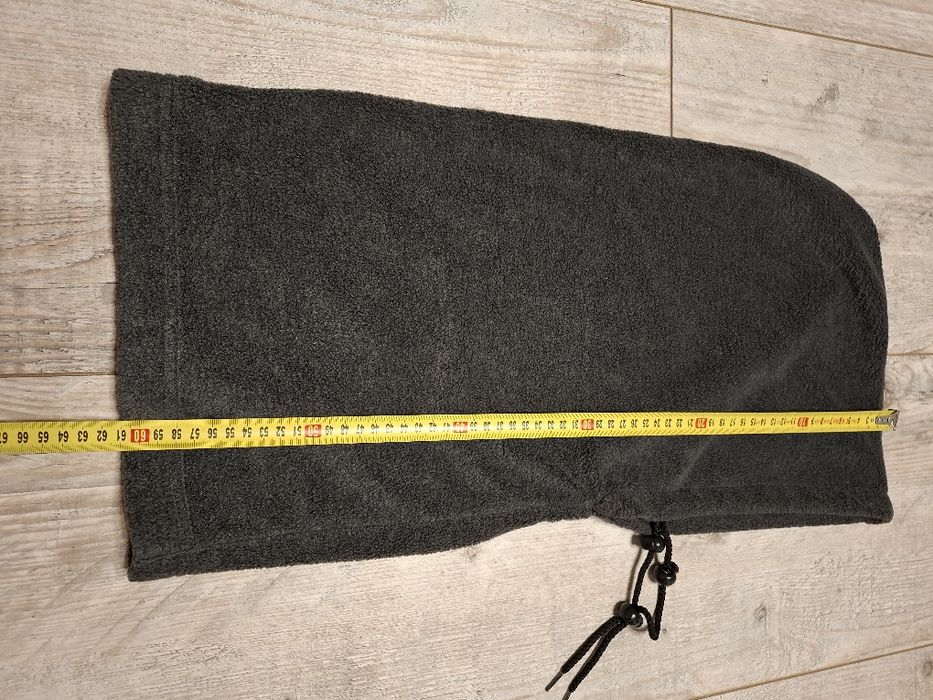 Komin z kapturem polarowy