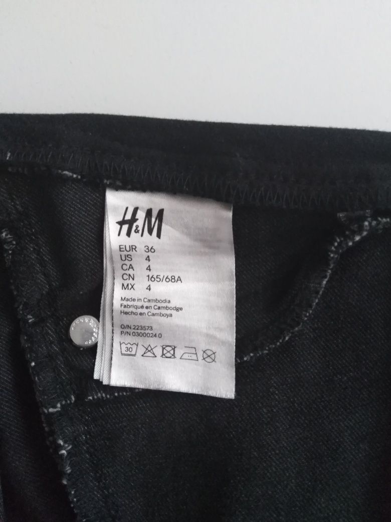 Spodnie ciążowe r. 36 H&M Mama Super Skinny Jeans