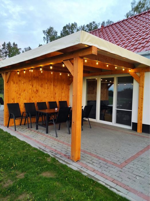 6-12 osoób Domki, Apartamenty na mazurach, caloroczny, balia