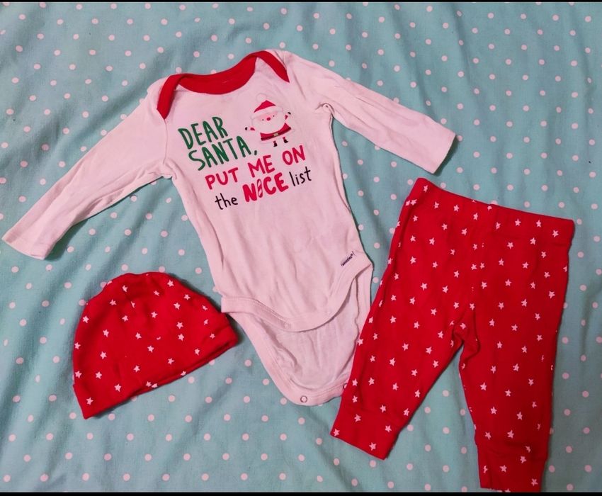 Костюм новорічний 0-3 0-6 міс для немовля