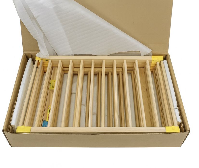 Kojec KIDUKU XXL 7,2 m- drewniany, barierkan ochronna dla dziecka