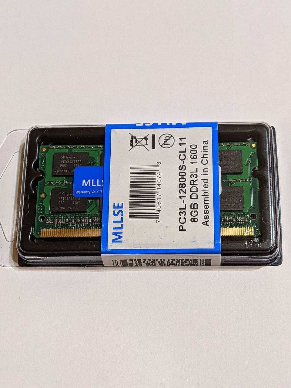 Оперативная память 8GB/ DDR3L / 12800S