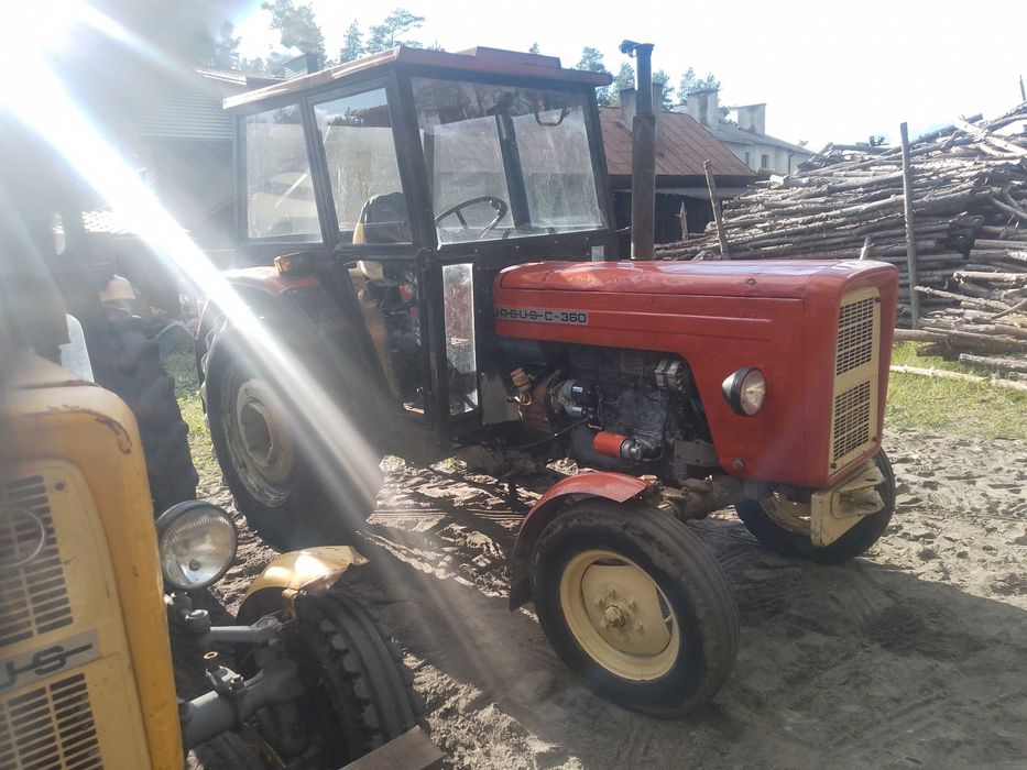 Ursus c360  ładny ciągnik zarejestrowany .