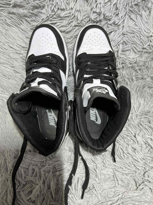 Buty Nike Dunke Panda high rozmiar 37