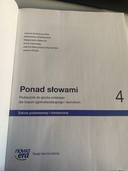 Ponad słowami 4 / stan bardzo dobry