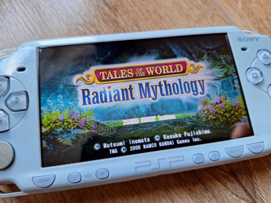 Tales of the World Radiant Mythology po angielsku PSP gra jRPG