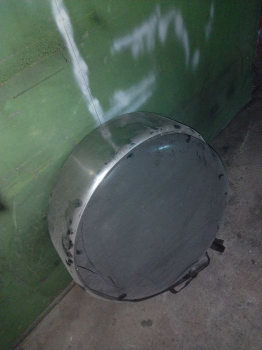 Capa para pneu suplente inox. nissan patrol, keep, todo o terreno.