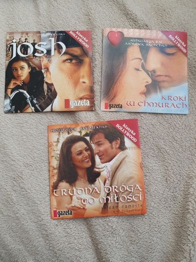 3 Filmy Bollywood na DVD cena za całość
