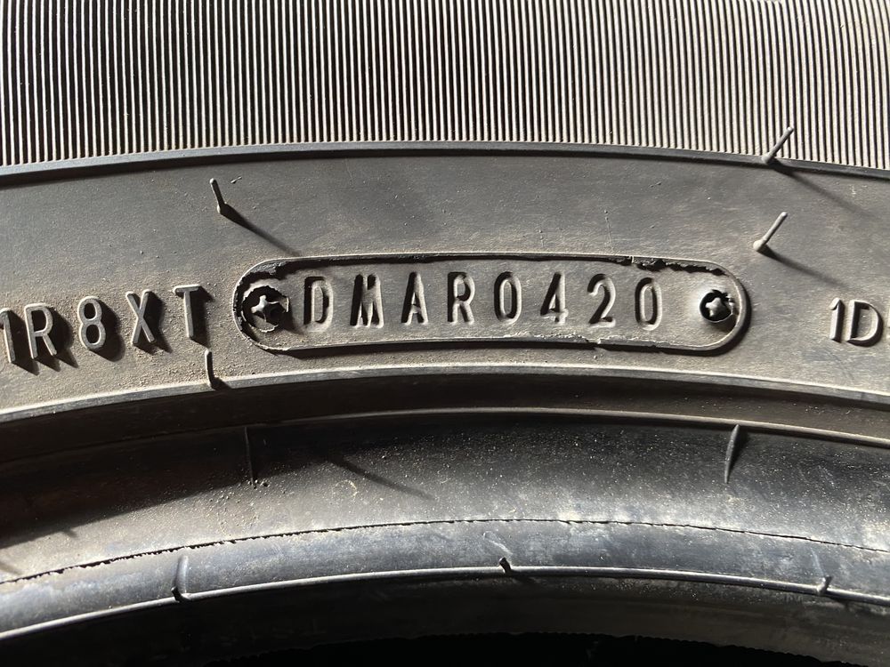 Літня резина шини 265/60R18 DUNLOP 7,5мм