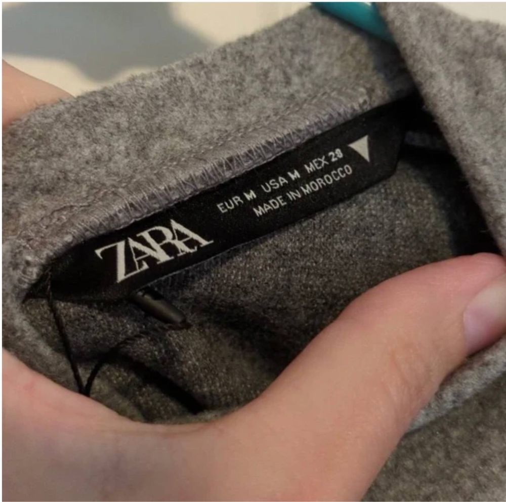 Zara у стилі СОS. Теплий светр світшот топ безрукавка. Оверсайз