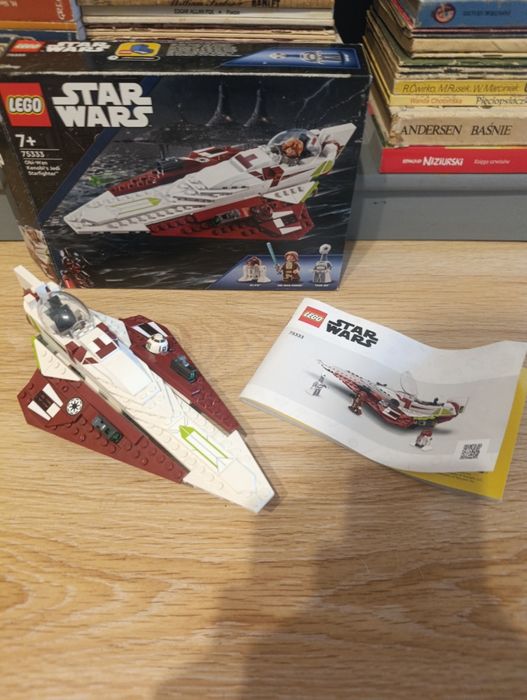 LEGO star wars 75333 z pudełkiem i instrukcja bez figurek