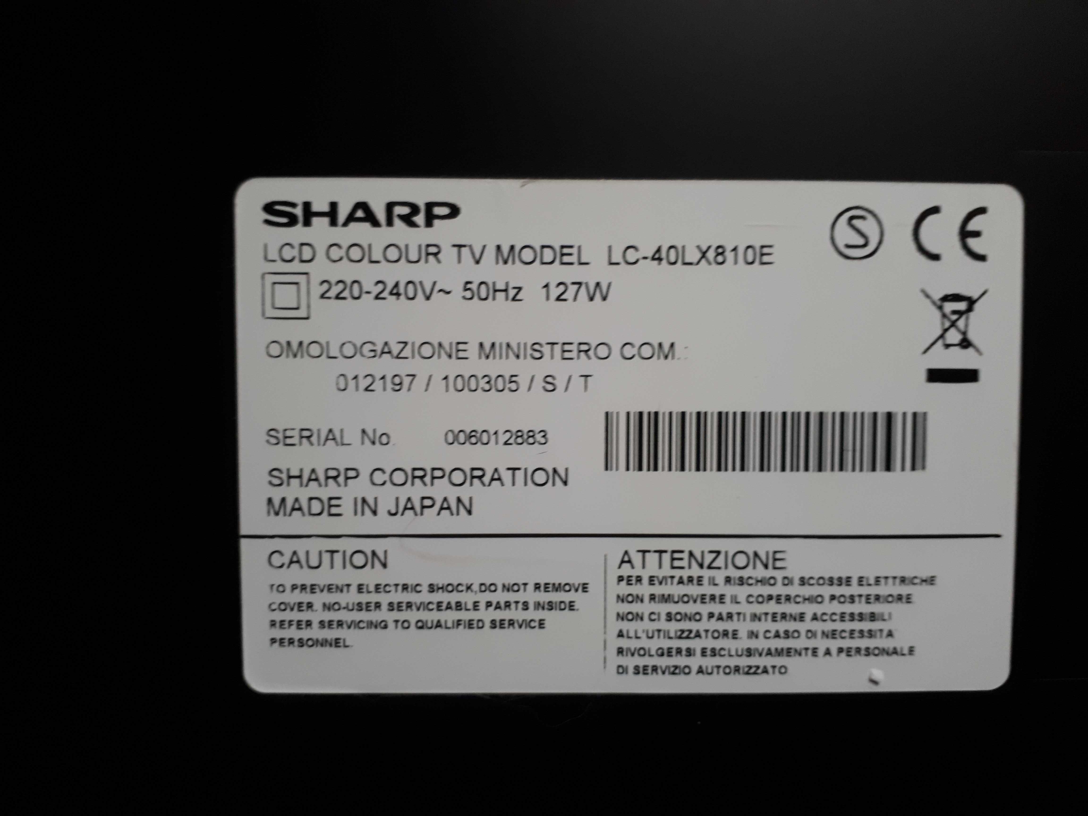 Telewizor SHARP Led 40LX810E