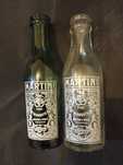 Garrafas pirogravadas Martini