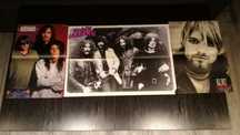 Plakaty muzyczne - Aerosmith, Nirvana, Jackson, Black Sabbath i inne