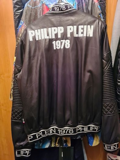 Promocja! Kurtka skórzana Philipp Plein