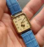 Piękny zegarek damski vintage Roamer subsekunda nowy pasek