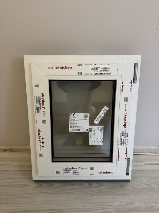 Nowe Okno łazienkowe PCV  Okno 54x65 3 Szybowe Nowe!