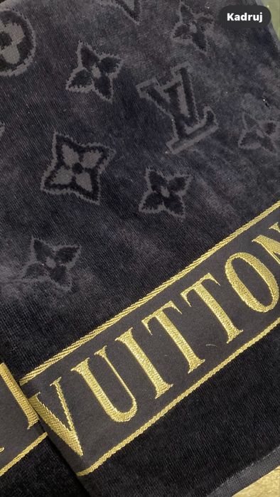 Komplet reczników granat Luis  Vuitton