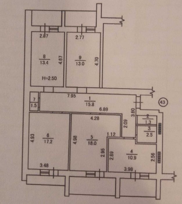 Продам 4-х комнатную квартиру от хозяина Поселок Котовского