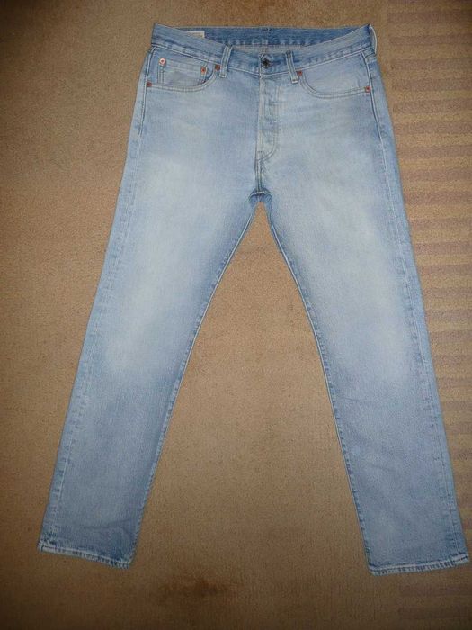 Spodnie dżinsy LEVIS 501 W31/L32=42,5/106cm PREMIUM