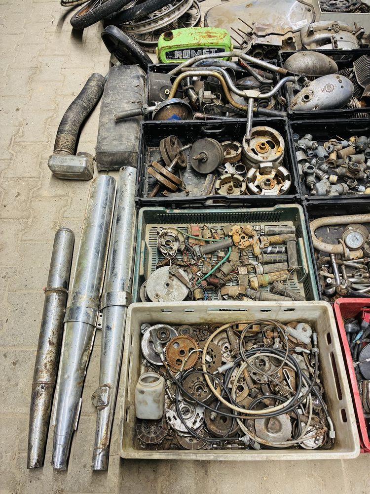 Części motocyklowe wsk romet komar mz simson itp.